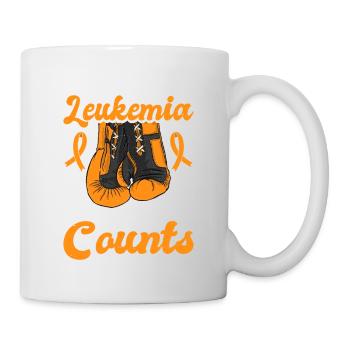 Leukemia Month Enlightenment September Orange Wear - Mug - white - Right
