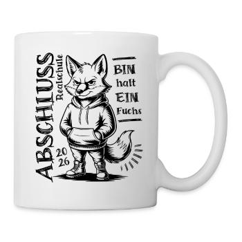 Secondary school graduation 2026 - I'm just a fox - Mug - white - Right