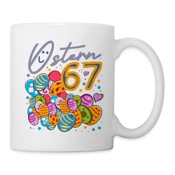 ostern 67 - Tasse - Weiß - Rechts