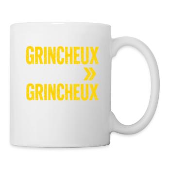 Humour Grognon Râleur Drôle Mauvaise Humeur - Mug blanc - blanc - Droite