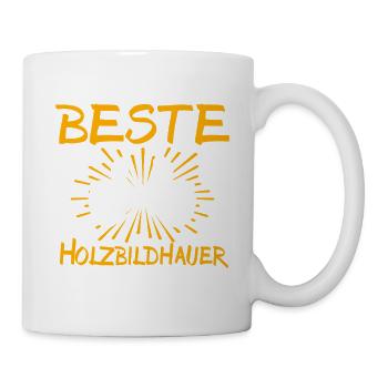 Idée cadeau pour sculpteur sur bois - Mug blanc - blanc - Droite