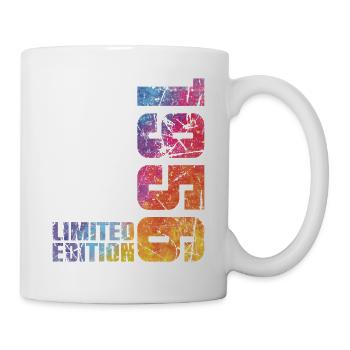 70. Geburtstag Mann Frau 70 Jahre 1956 Geschenk - Tasse - Weiß - Rechts