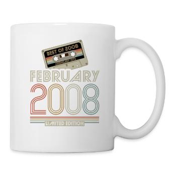 Best of February 2008 Kassette | Limited Edition - Tasse - Weiß - Rechts
