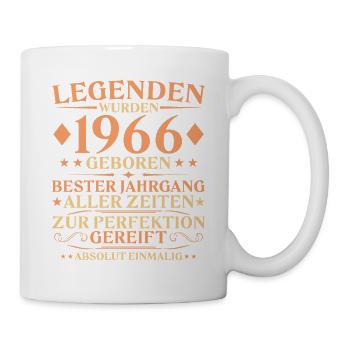 60th Birthday Born in 1966 - Mug - white - Right