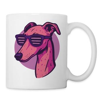 Lévrier, Galgo - Mug blanc - blanc - Droite