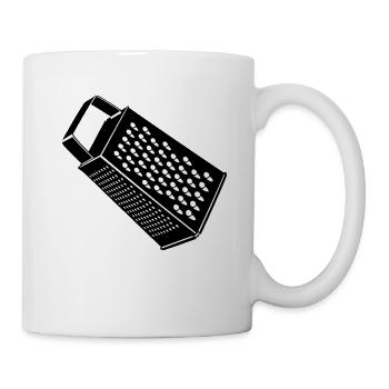 Käseraspel für Köche, Käse Liebhaber - Tasse - Weiß - Rechts