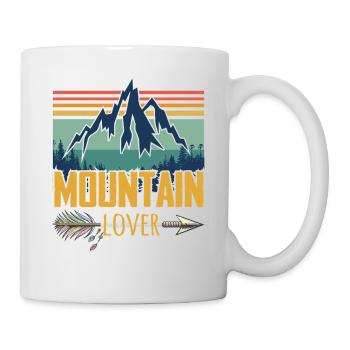 Mountain Lover Retro - Mug - white - Right