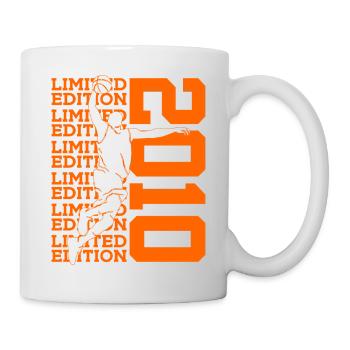 LIMITED EDITION 2010 BASKETBALL 16. GEBURTSTAG - Tasse - Weiß - Rechts