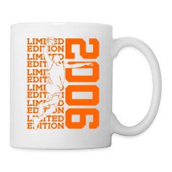 LIMITED EDITION 2006 BASKETBALL 20. GEBURTSTAG - Tasse - Weiß - Rechts