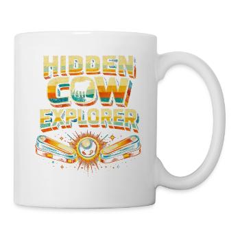 Pinball Pinball Player Hidden Cow Explorer - Mug - white - Right