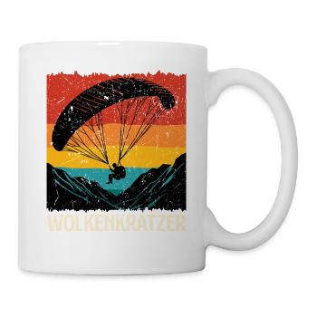 Paraglider SKYSCRAPER FUNNY - Mug - white - Right