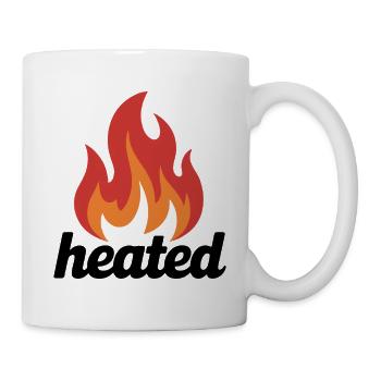 Flame Heat Emblem - Mug - white - Right