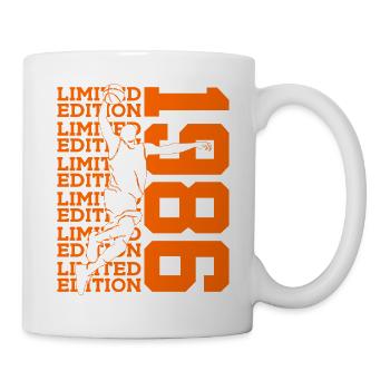 LIMITED EDITION 1986 BASKETBALL 40TH BIRTHDAY - Mug - white - Right