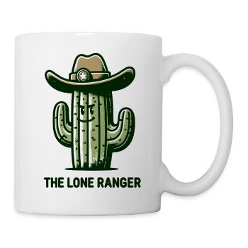 Chapeau de cowboy en cactus - Mug blanc - blanc - Droite