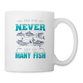 Angler Gift Funny Fishing Fisherman Fishing - Mug - white - Right