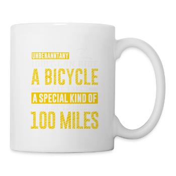Vélo de route Cyclisme Vélo Cyclisme - Mug blanc - blanc - Droite