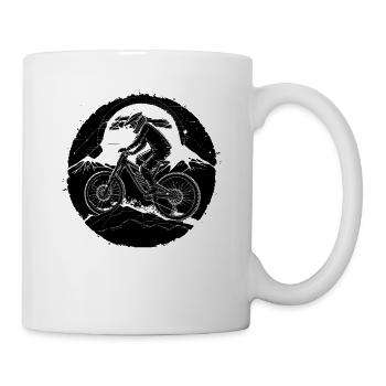 Mountain bikers - Mug - white - Right