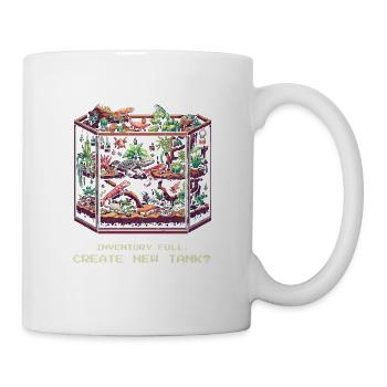 Terrarium voll? Neues Becken? | Terraristik - Tasse - Weiß - Rechts