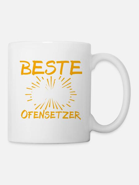 Ofensetzer Geschenkidee - Tasse - Weiß
