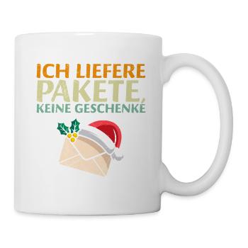 Postmen DELIVER PARCELS, NOT GIFTS - Mug - white - Right