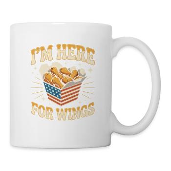 Chicken Wings BBQ Fast Food Humor - Mug - white - Right