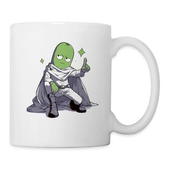 The Cucumber, Galactic Cucumber Hero in the Cape - Mug - white - Right
