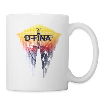 Legendary Jumps – Skydiving C208 D-FINA - Tasse - Weiß - Rechts