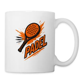 Padel racket - Padeliste - Mug - white - Right