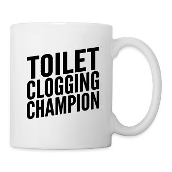 Toilet Closing Champion - Mug - white - Right