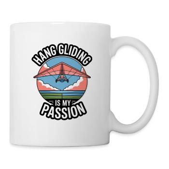Drachenflieger Hängegleiter Luftsport Enthusiasten - Tasse - Weiß - Rechts