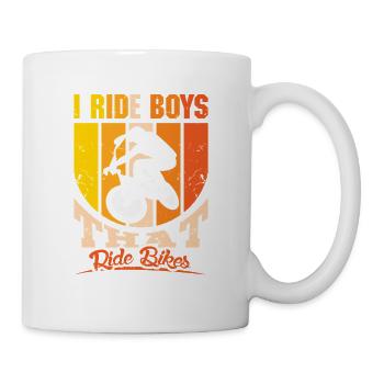 Mountain Bike Mountain Bike Saying MTB Downhill - Mug - white - Right