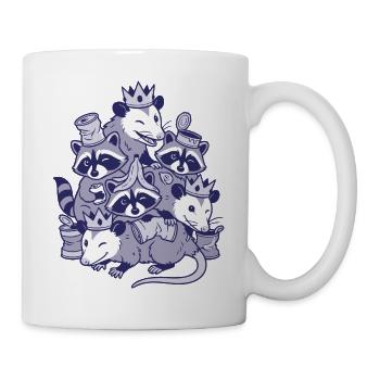 Royal garbage heap - Mug - white - Right