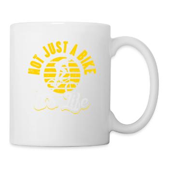 Mountain Bike Mountain Bike Saying MTB Downhill - Mug - white - Right