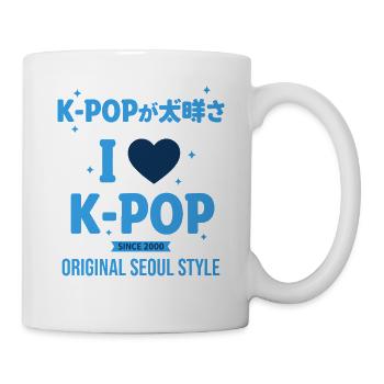 I Love K-Pop Original Seoul Style Since 2000 - Mug - white - Right