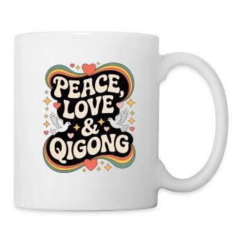Qigong Tai Chi - Mug blanc - blanc - Droite