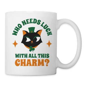 Who Needs Luck? - Mug - white - Right