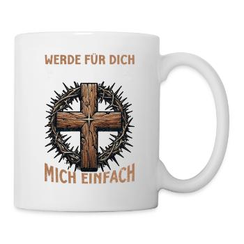 Will pray for you, just ask me - Mug - white - Right