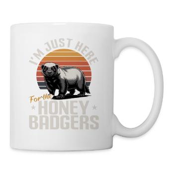 Funny Honey Badger - Mug - white - Right