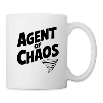 Agent des Chaos - Tasse - Weiß - Rechts