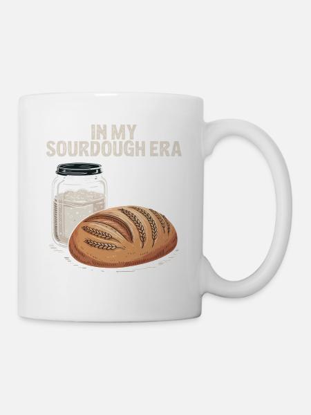 In meiner Sauerteig-Ära - Tasse - Weiß