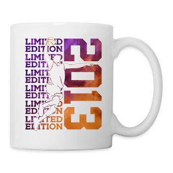 LIMITED EDITION 2013 BASKETBALL 13TH BIRTHDAY - Mug - white - Right