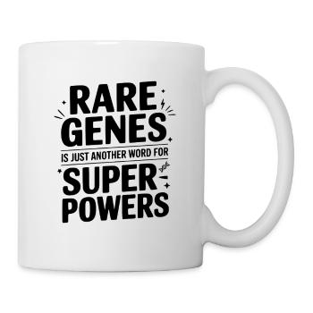 Rare Genes is Just Another Word for Superpowers - Mug - white - Right
