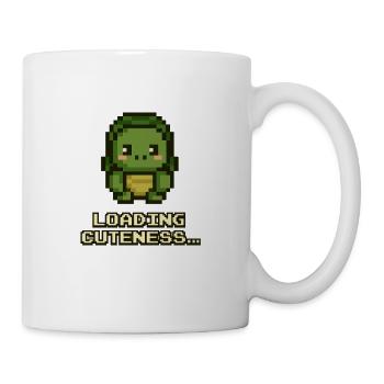 Download Cute Dino Pixel - Mug - white - Right
