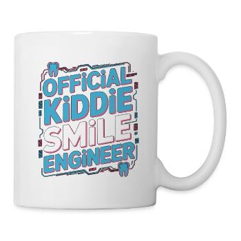 Dentiste pédiatrique Dentisterie Officielle Dentisterie du Sourire pour enfants - Mug blanc - blanc - Droite