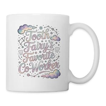 Pediatric Dentist Tooth Fairy's Favorite Dentistry - Mug - white - Right