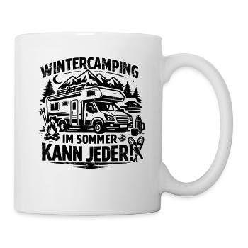 Winter Camping | In summer, everyone can | Verdict - Mug - white - Right