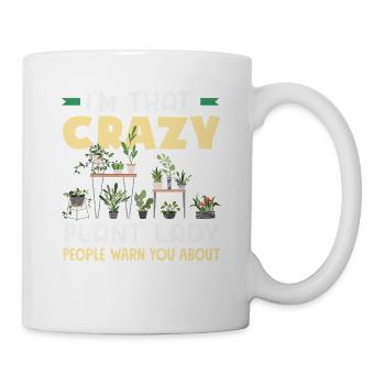 Plant Lover Plant Woman Funny Plants - Mug - white - Right