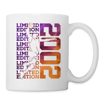 24E ANNIVERSAIRE DU BASKETBALL EN ÉDITION LIMITÉE 2002 - Mug blanc - blanc - Droite