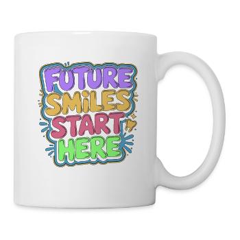 Pediatric Dentist Future Smiles Start Oral Health - Mug - white - Right