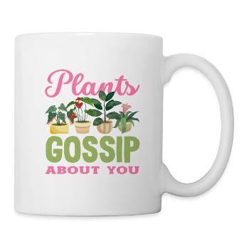 Plant Lover Plants Gossip - Mug - white - Right